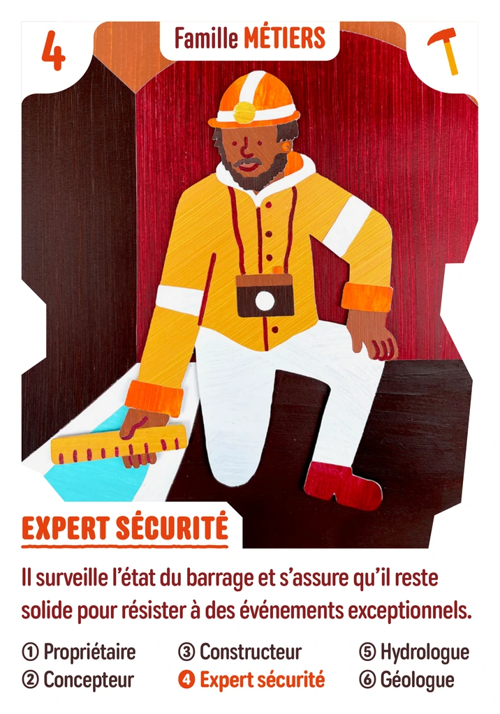 Carte n°4 : Expert sécurité (Famille Métiers)