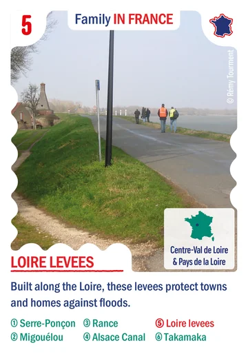 Card no. 5: Loire Levees