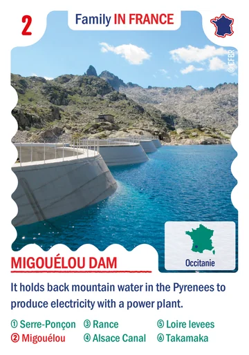 Card no. 2: Migouélou Dam