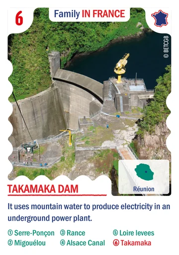 Card no. 6: Takamaka Dam
