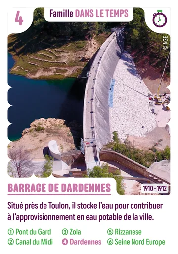 Carte n°4 : Barrage de Dardennes