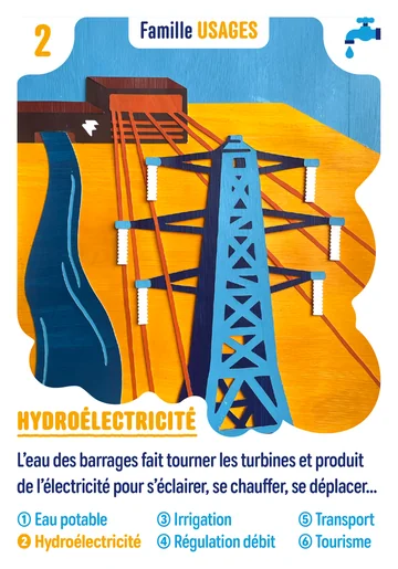 Carte n°2 : Hydroélectricité