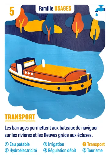 Carte n°5 : Transport
